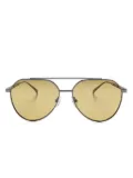 Alexander McQueen Eyewear pilot-frame sunglasses - Grey