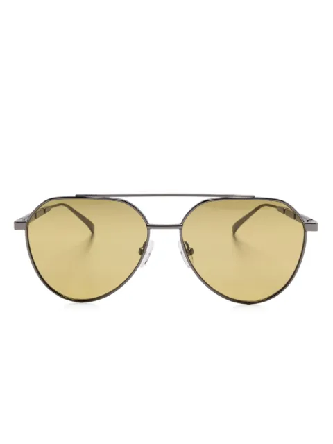 Alexander McQueen Eyewear pilot-frame sunglasses Men