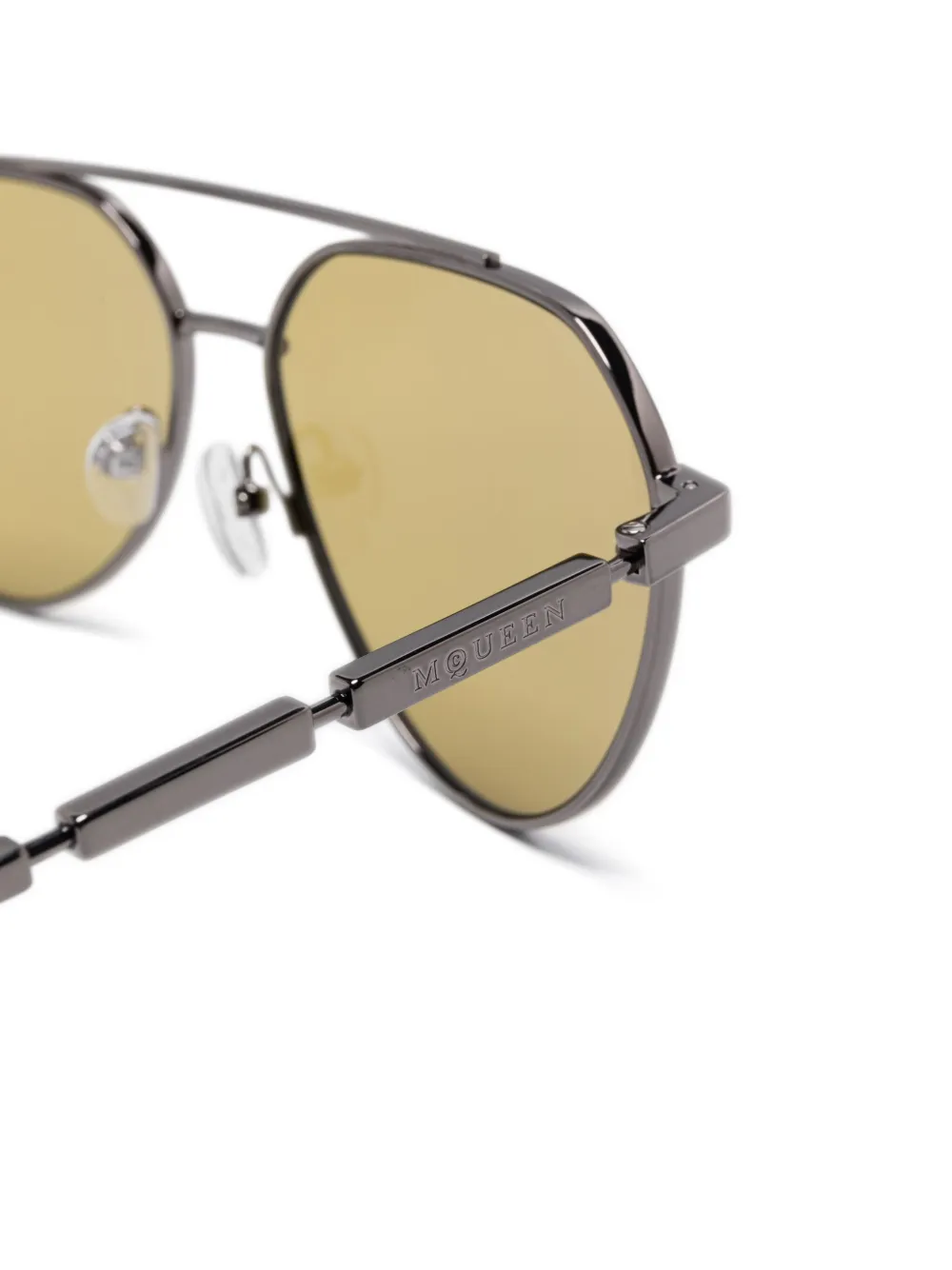 Cheap Alexander McQueen Eyewear pilot-frame sunglasses Men