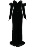 CRISTALLINI Brigitte maxi dress - Black