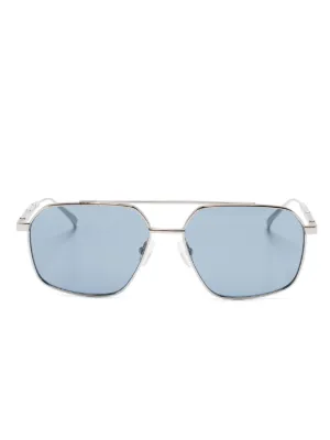 palm angels オーバル　サングラス Palm Angels Eyewear Crystal オーバル サングラス | ゴールドトーン