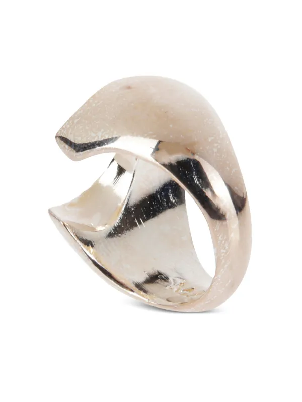 Marine Serre Moon Ring | Silver | FARFETCH