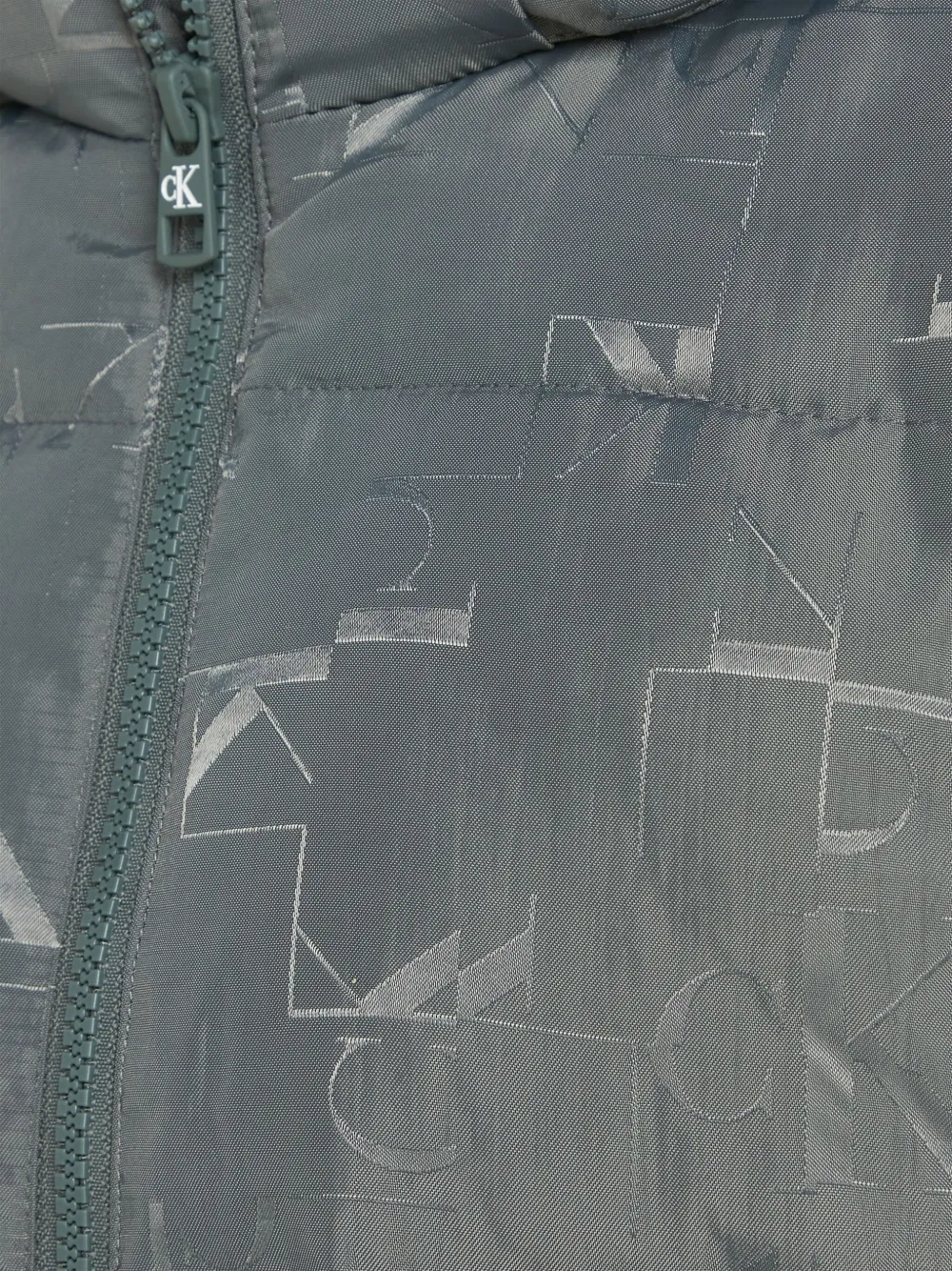 Calvin Klein Jeans Bodywarmer met capuchon Grijs