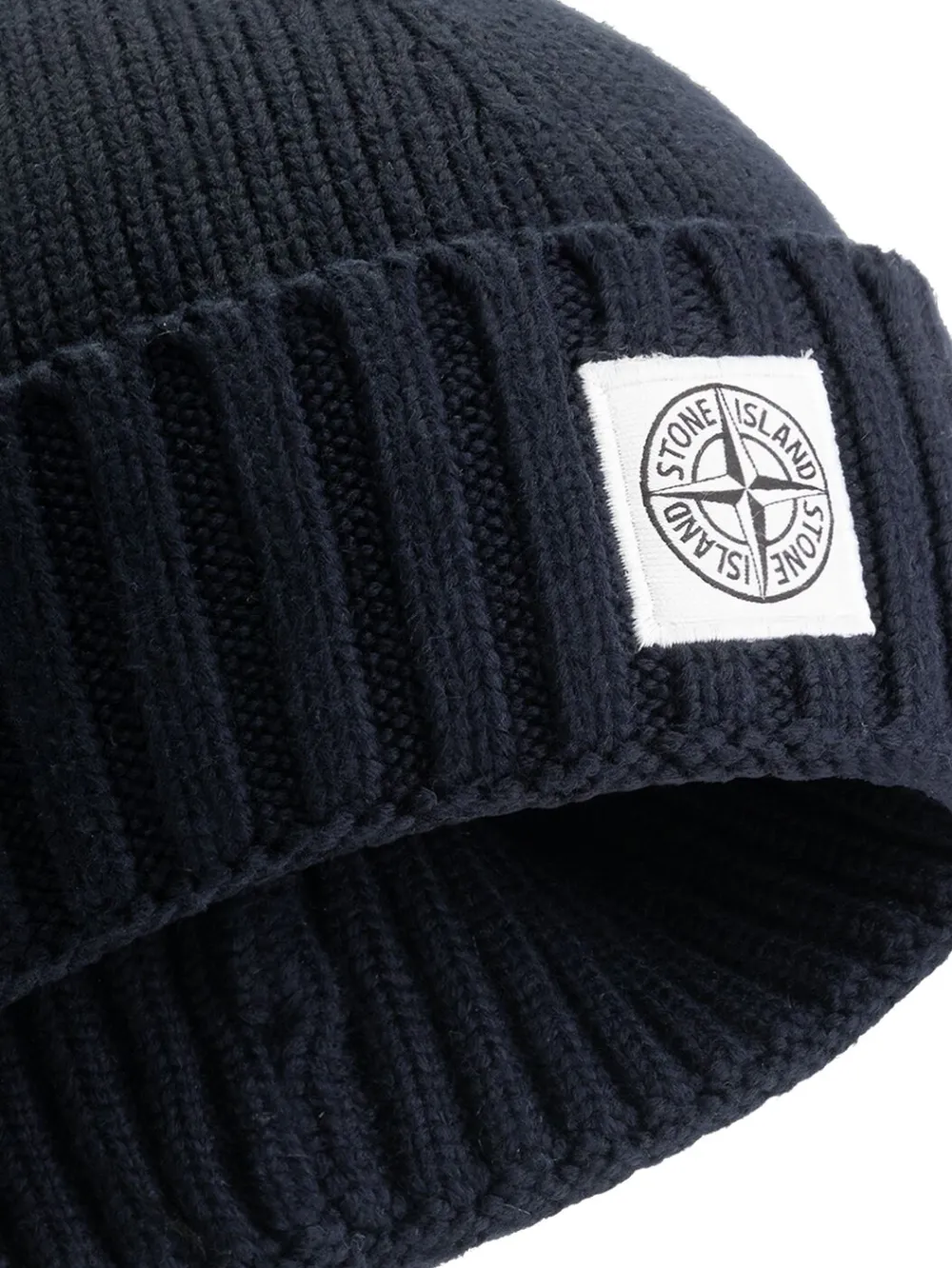 stoneislandjunior Stone Island Junior Muts met Compass-logopatch - Blauw