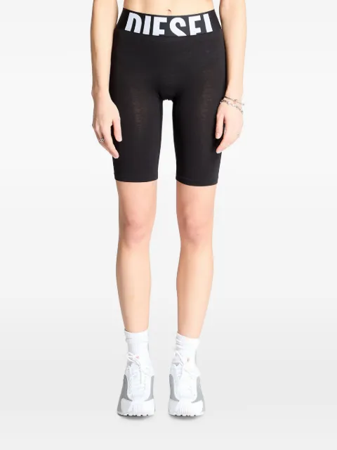 Diesel short pants with cut-off logo