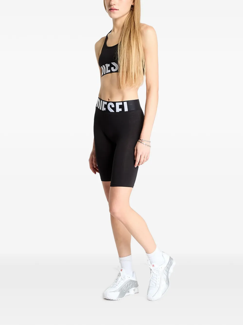 Diesel Iva-D-Pop shorts Zwart
