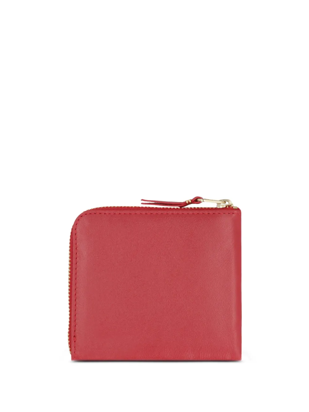 Comme Des Garçons Wallet zipped leather wallet - Rood