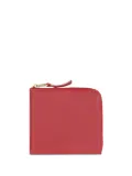 Comme Des Garçons Wallet zipped leather wallet - Red