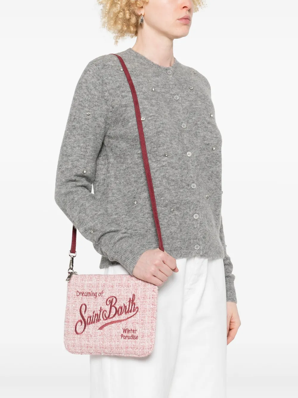 MC2 Saint Barth Parisienne clutch - Roze