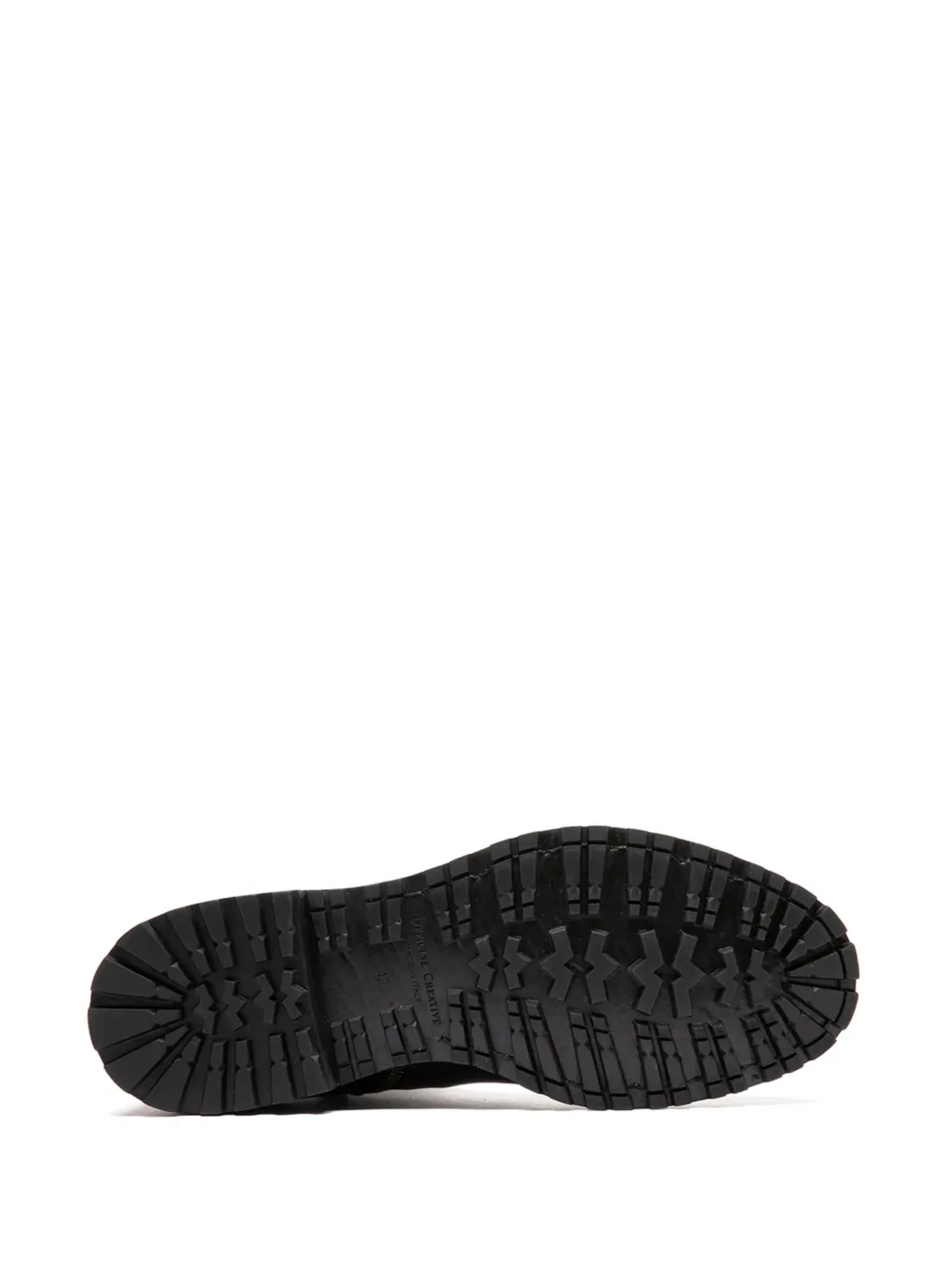 Officine Creative ankle leather boots Black