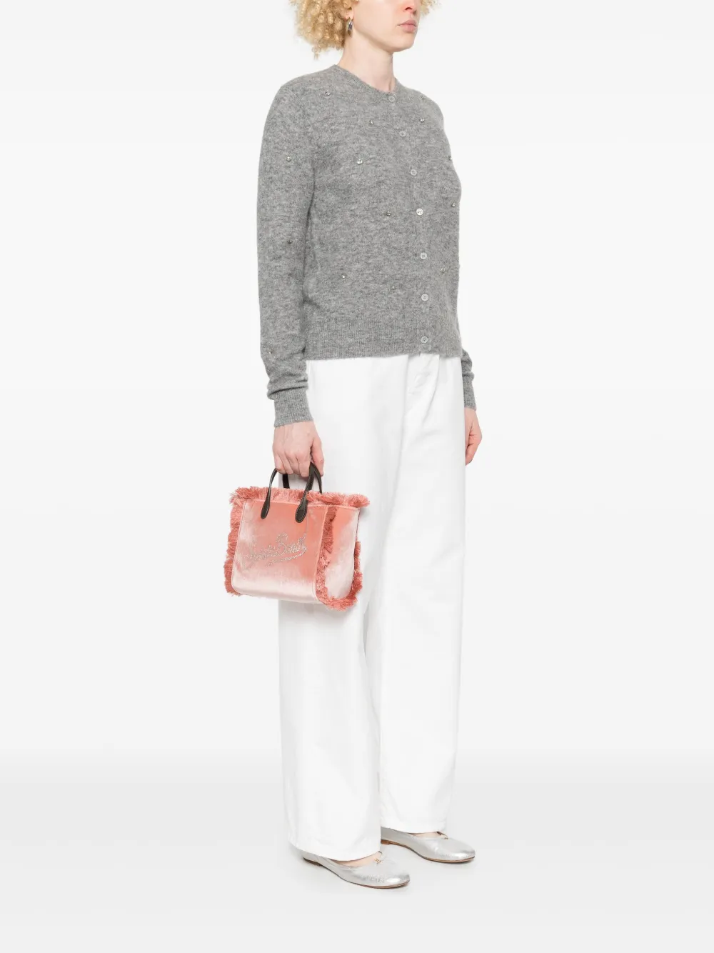 MC2 Saint Barth Kleine Vanity shopper - Roze