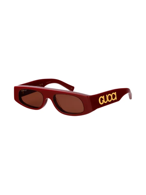 Red gucci glasses hot sale