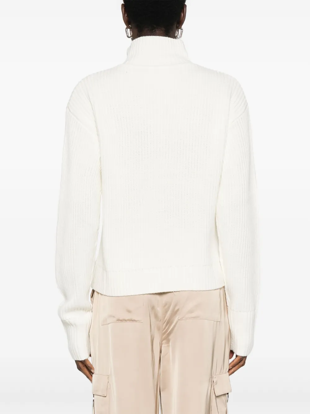 KARL LAGERFELD SOUTACHE KARL SIGNATURE SWEATER