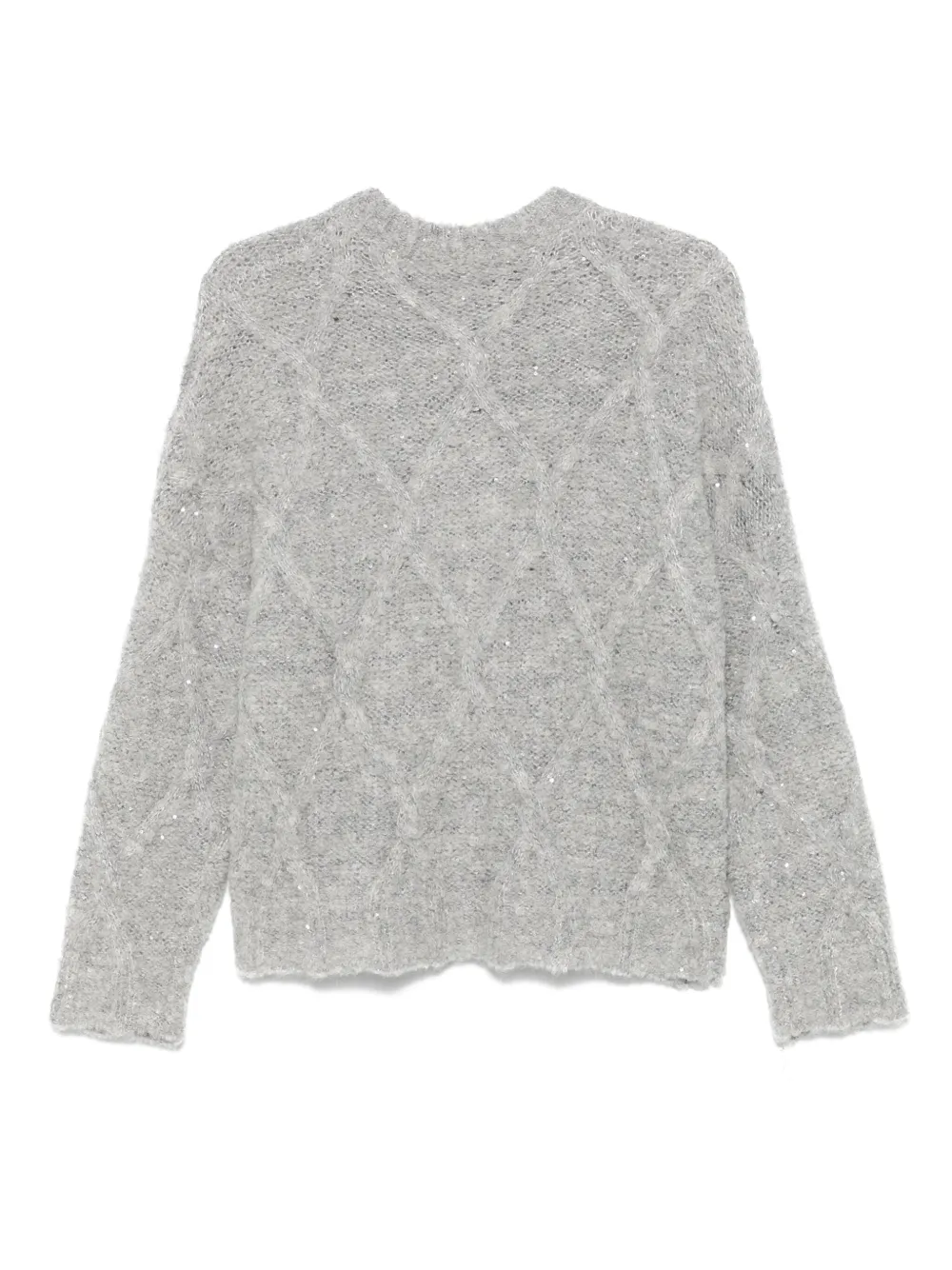 Antonelli sequin-embellished sweater - Grijs