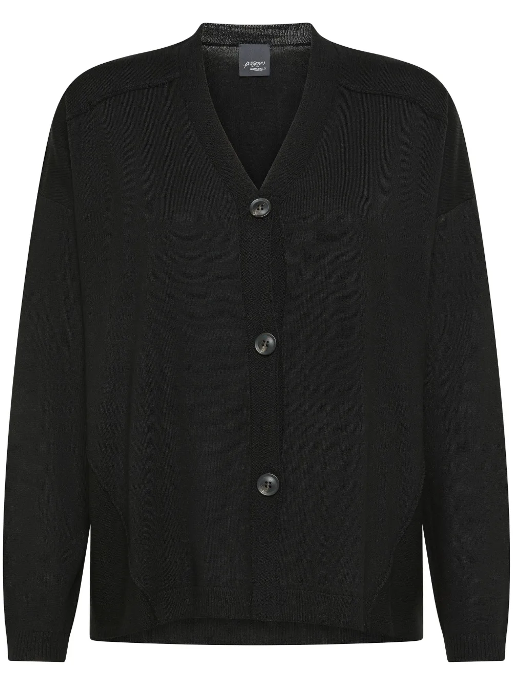 Marina Rinaldi V-neck cardigan - Black