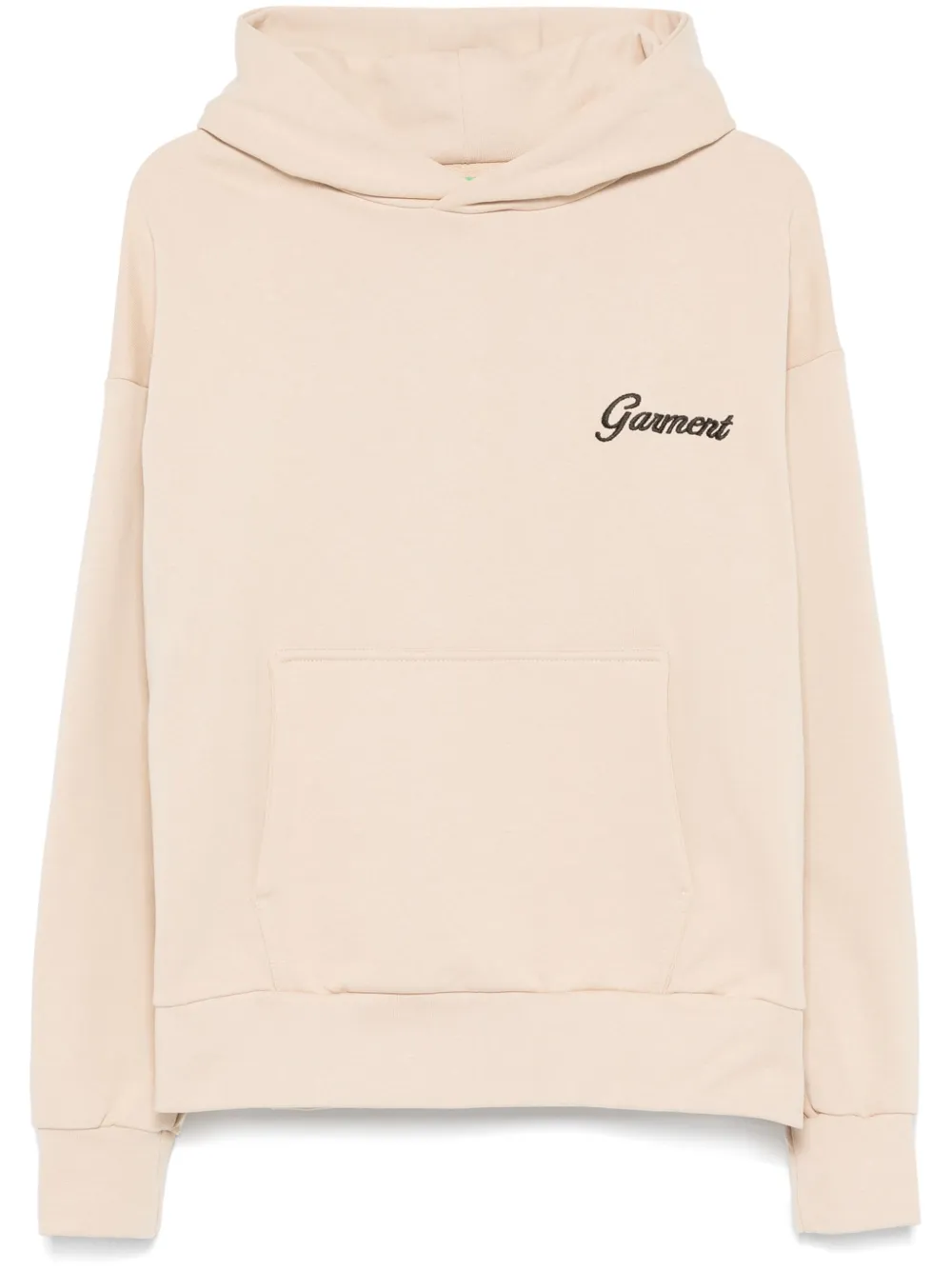 Garment workshop Hoodie met borduurwerk Beige