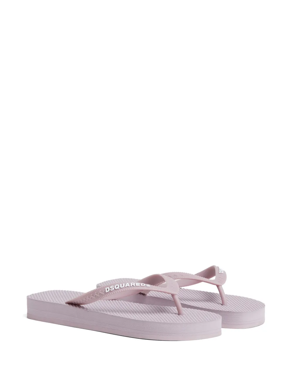 DSQUARED2 logo-strap flip flops | Image 2