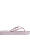 DSQUARED2 logo-strap flip flops - Pink