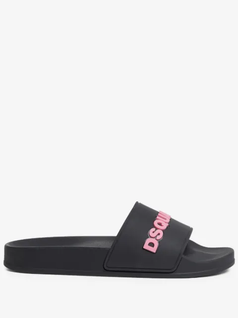 DSQUARED2 Sandali slides con stampa