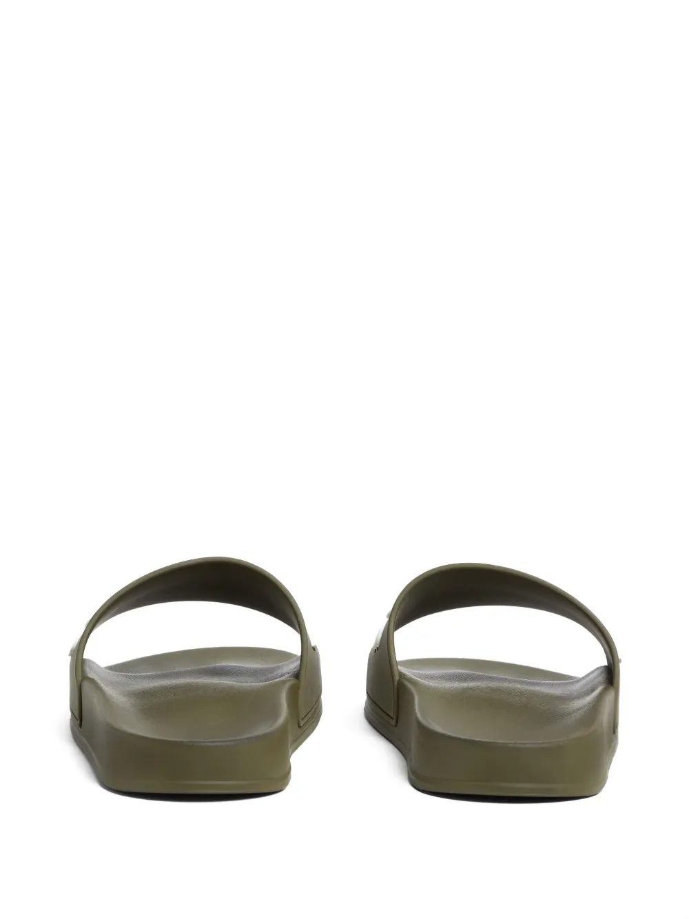 DSQUARED2 embossed-logo slides Green