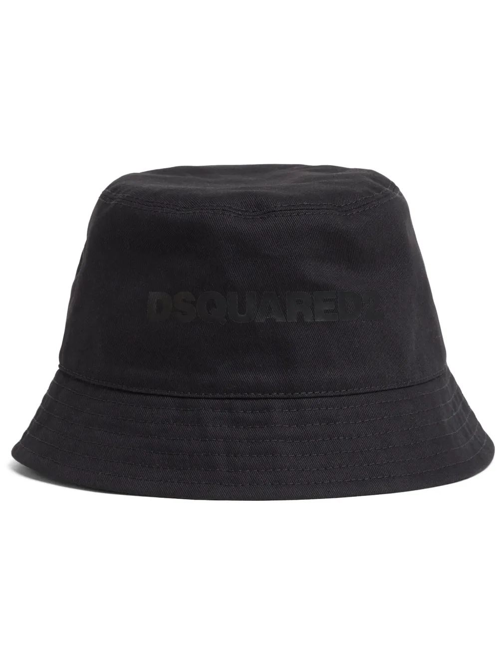 DSQUARED2 logo print bucket hat | Black | Image 1