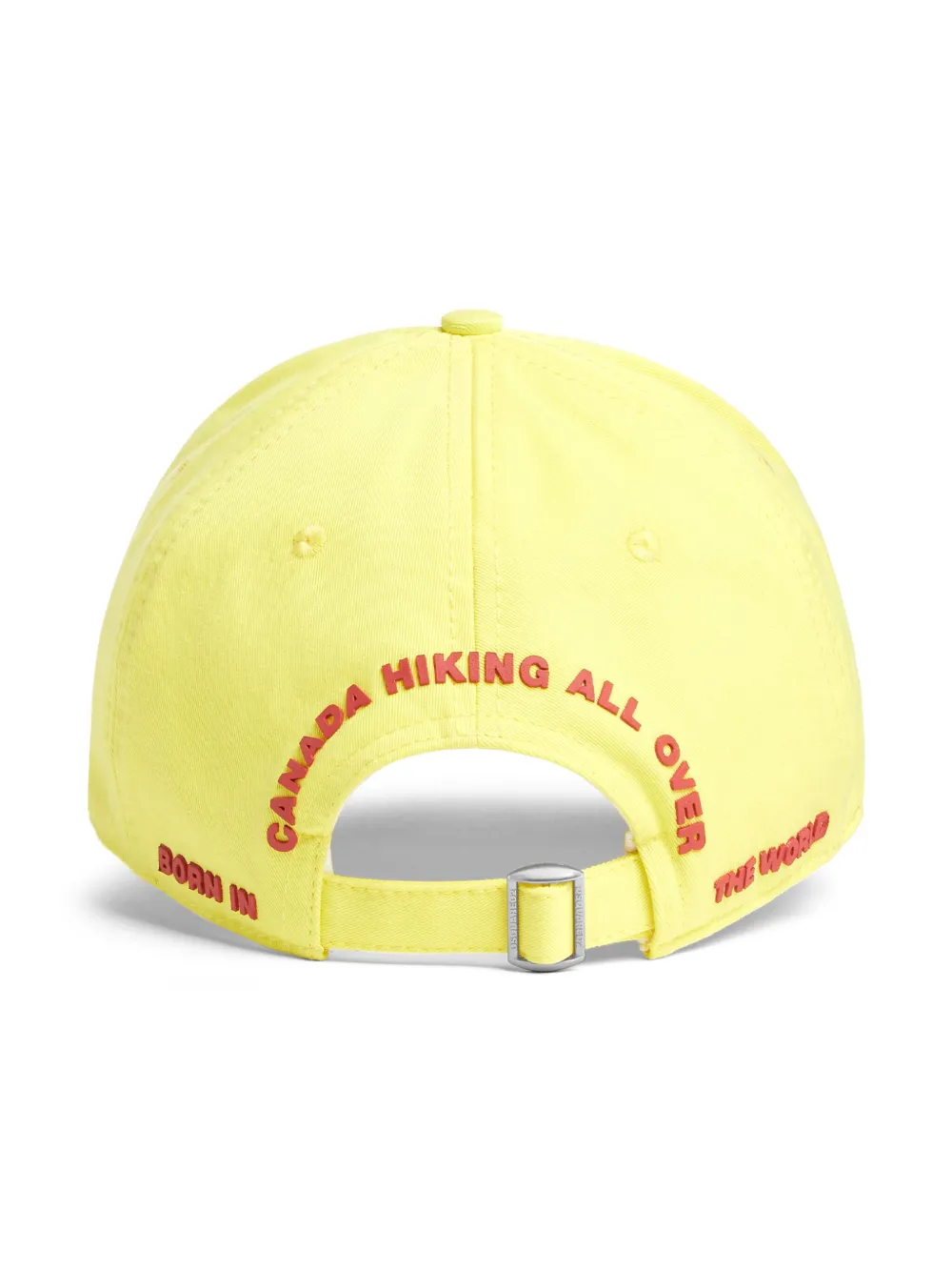 DSQUARED2 Honkbalpet met logo-applicatie - Geel