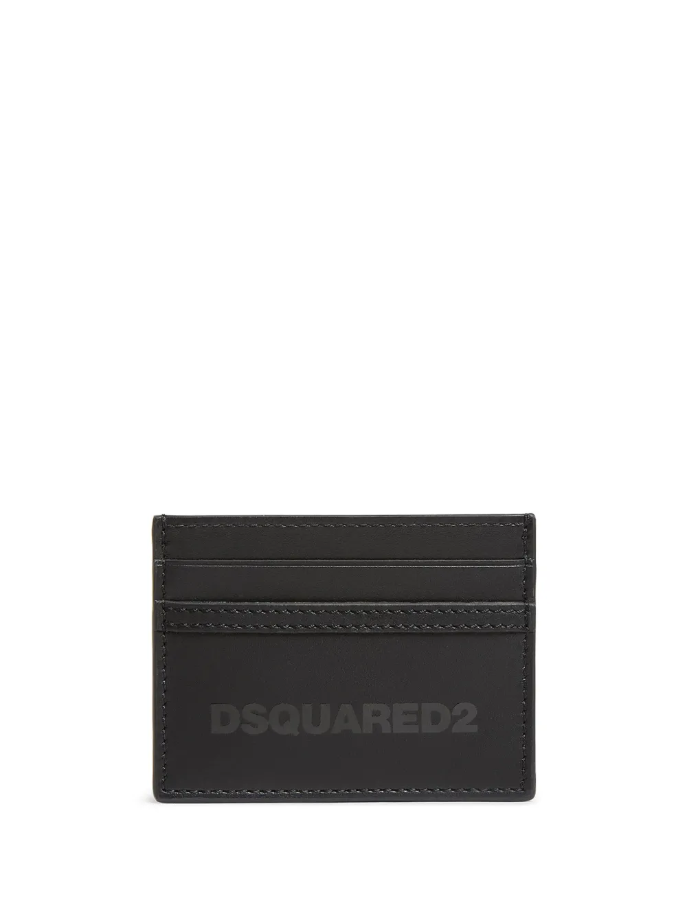 DSQUARED2 tarjetero con logo estampado | negro | Image 1