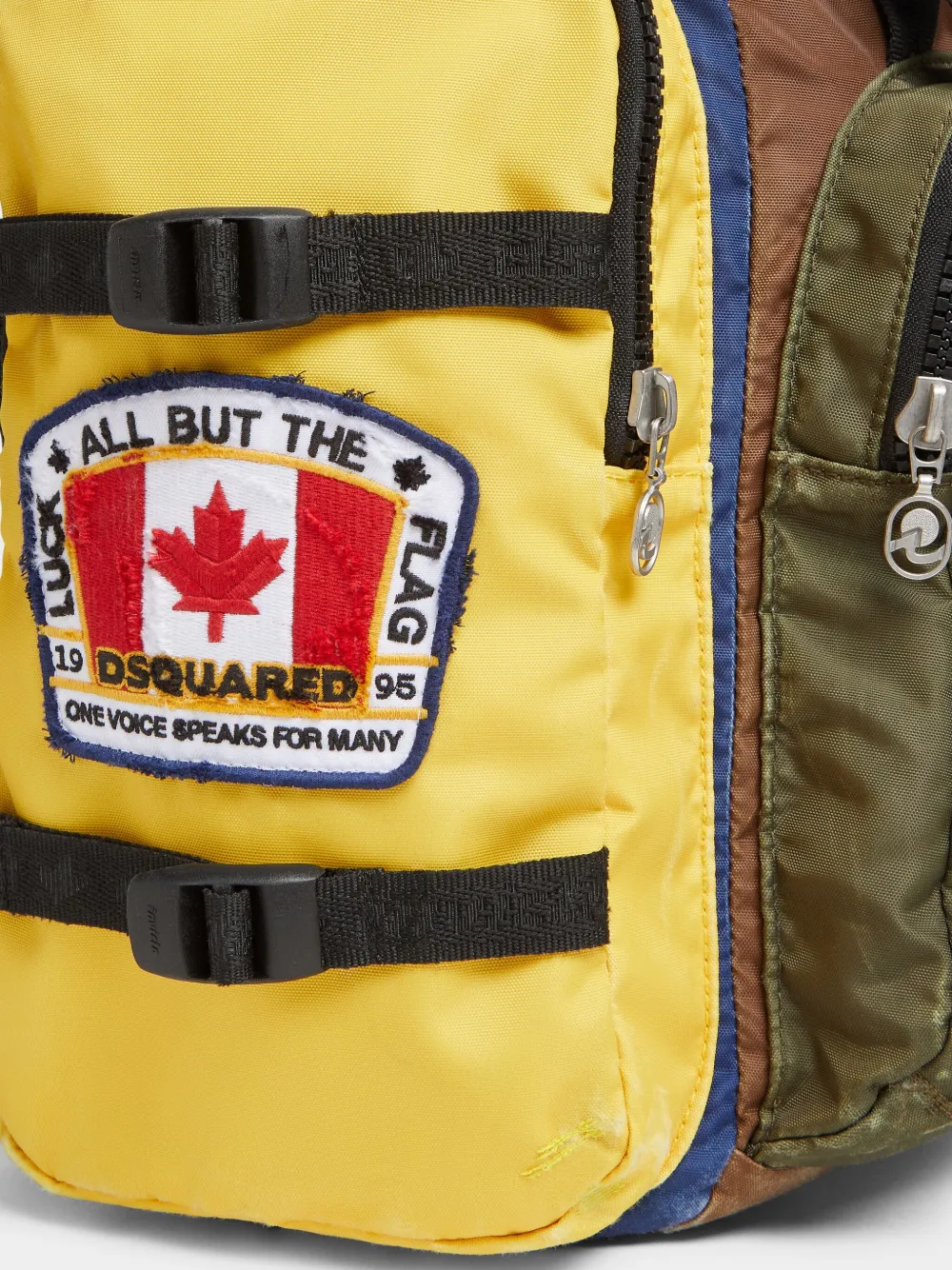 DSQUARED2 x Invicta patch-detail Backpack | Yellow | FARFETCH JO