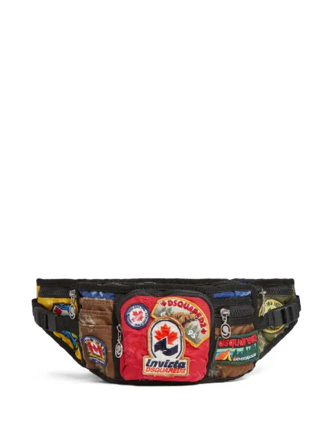DSQUARED2 x Invicta patch-detail belt bag 
