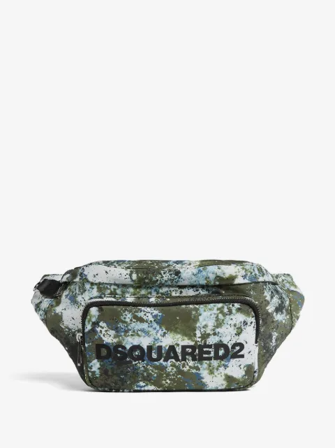 DSQUARED2 spray-paint belt bag
