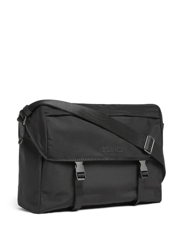 DSQUARED2 ロゴ メッセンジャーバッグ | ブラック | FARFETCH JP