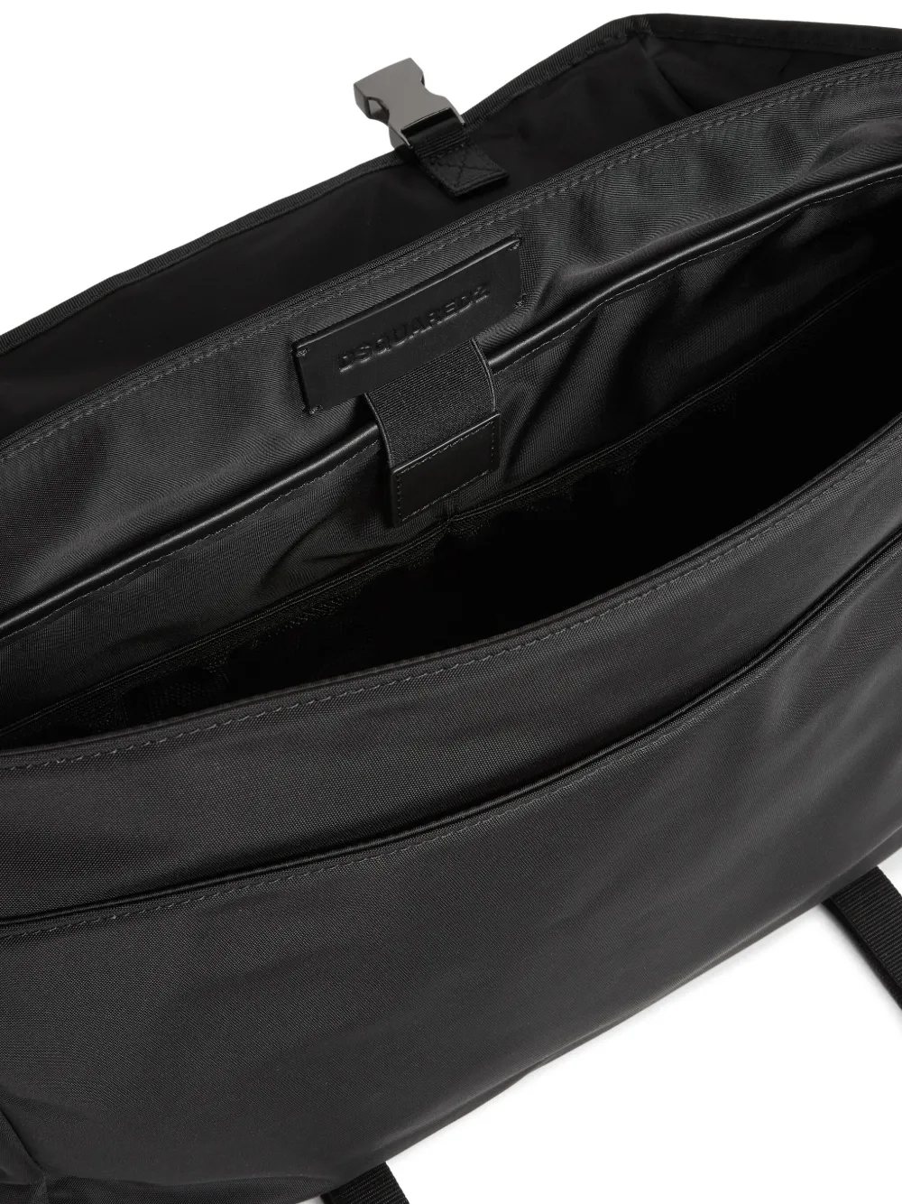 DSQUARED2 Messengertas met logo Zwart