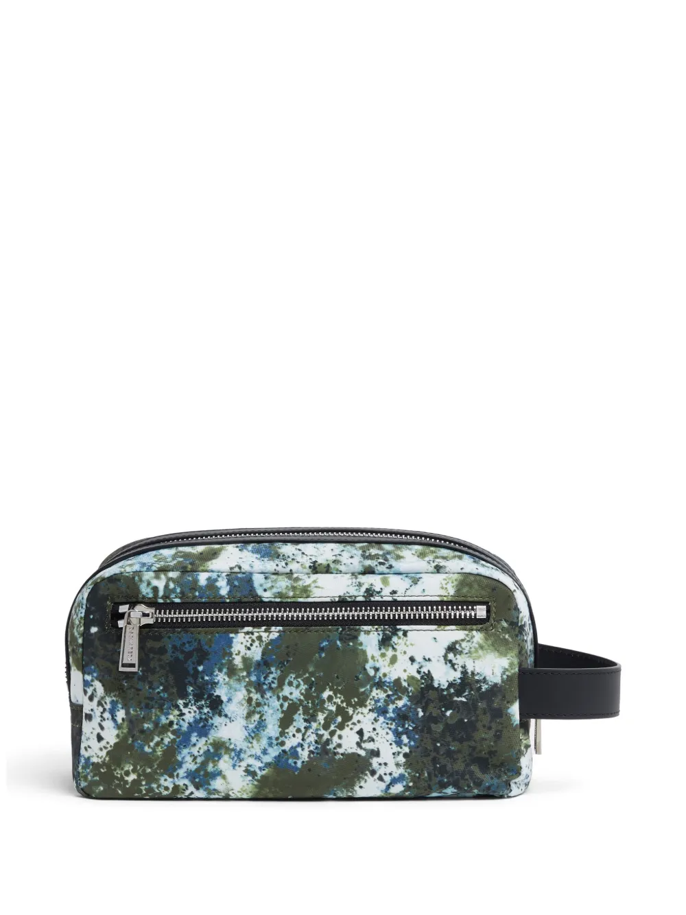 DSQUARED2 Toilettas met verfspatten - Groen