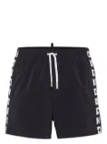 DSQUARED2 drawstring swim shorts - Black