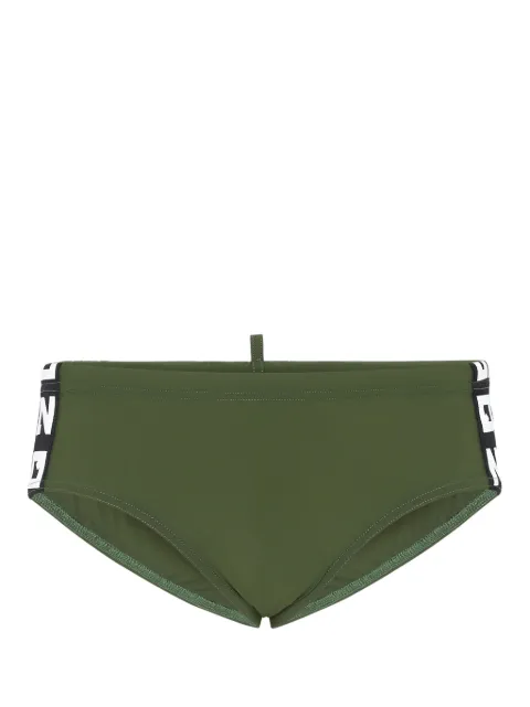 DSQUARED2 logo swim trunks
