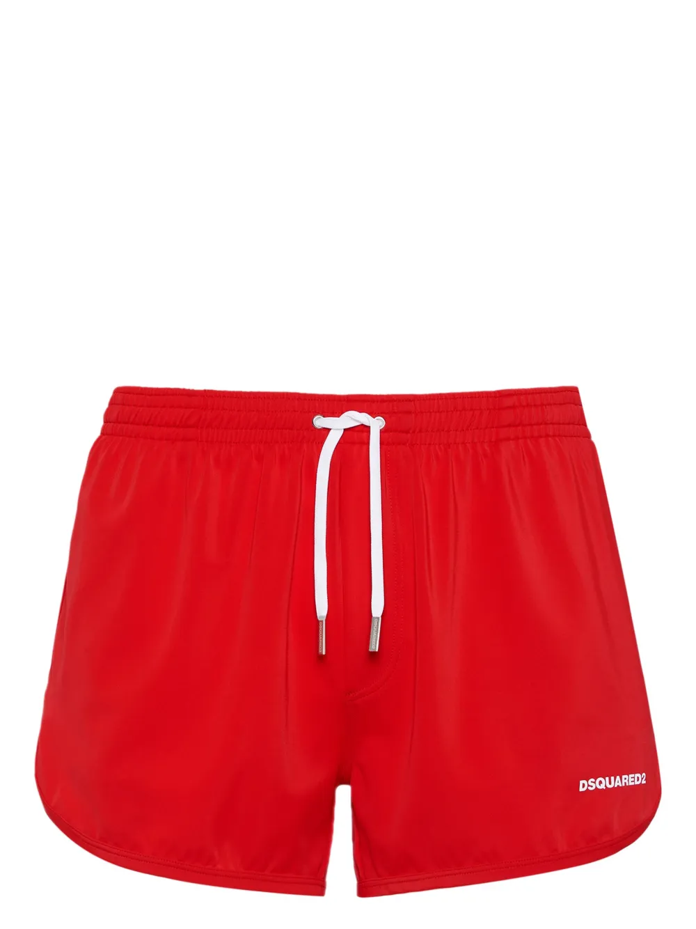 DSQUARED2 side-slit swim shorts | Red | Image 1