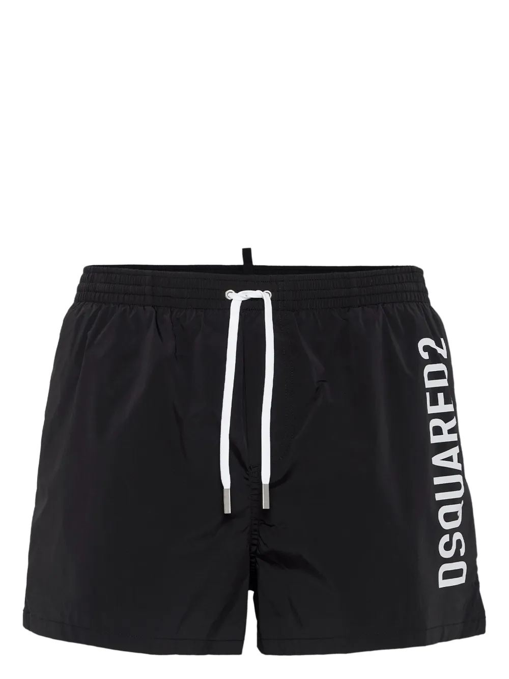 DSQUARED2 shorts de playa con logo estampado | negro | Image 1