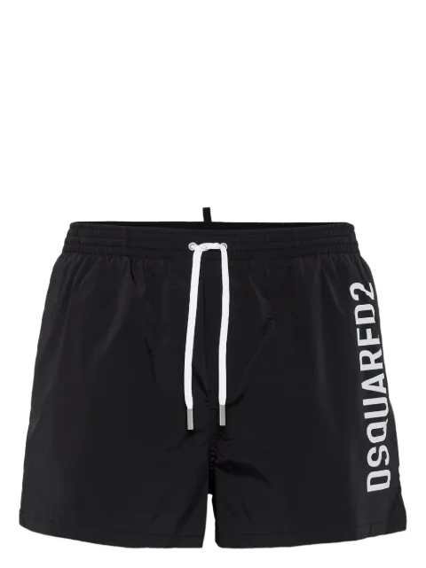 DSQUARED2 logo-print swim shorts
