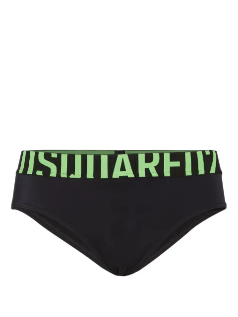 DSQUARED2 logo swim trunks