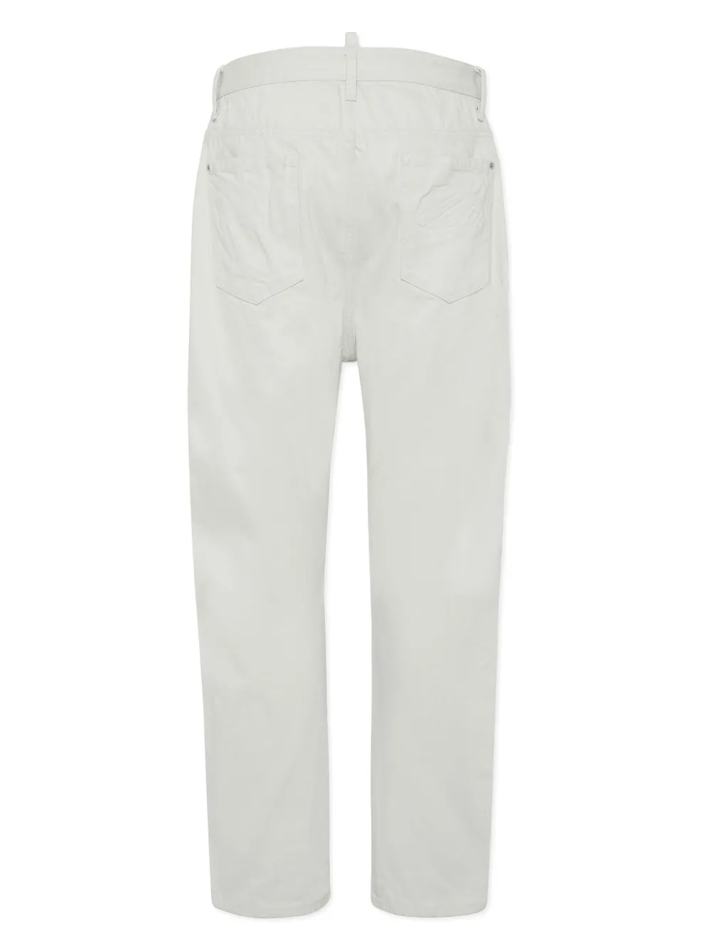 DSQUARED2 Katoenen straight jeans - Wit
