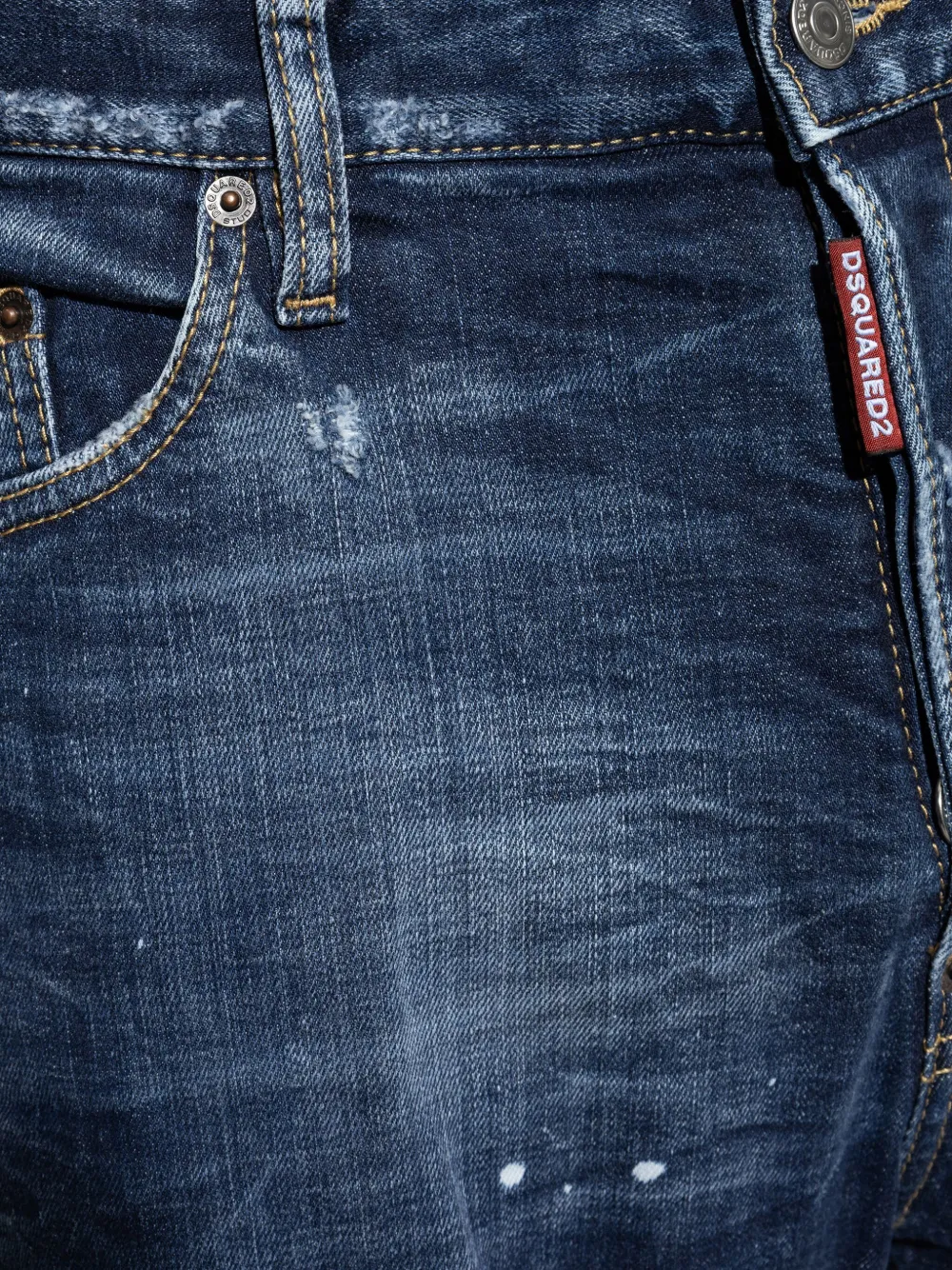 DSQUARED2 Jeans met toelopende pijpen Blauw