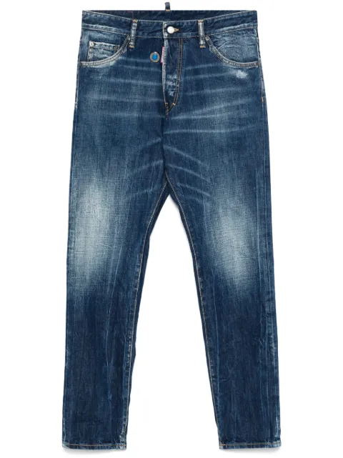 DSQUARED2 whiskering-effect jeans 