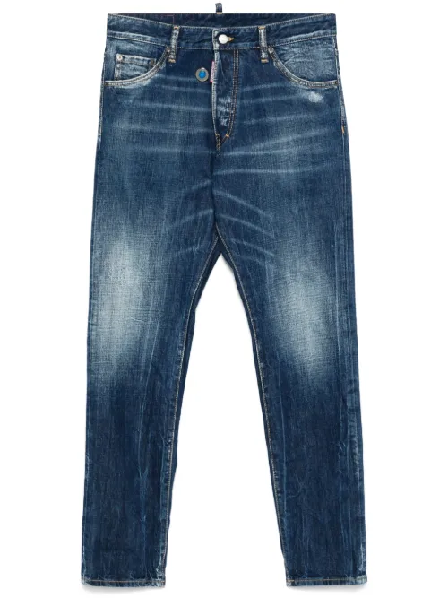 Jean à effet délavé - DSQUARED2 - Modalova