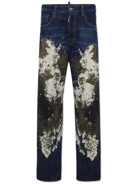 DSQUARED2 camo-wash jeans Men