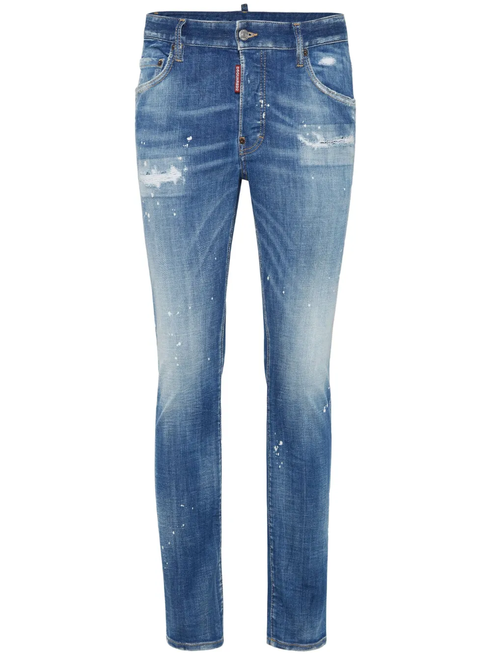 DSQUARED2 stretch-cotton skinny jeans | Blue | Image 1