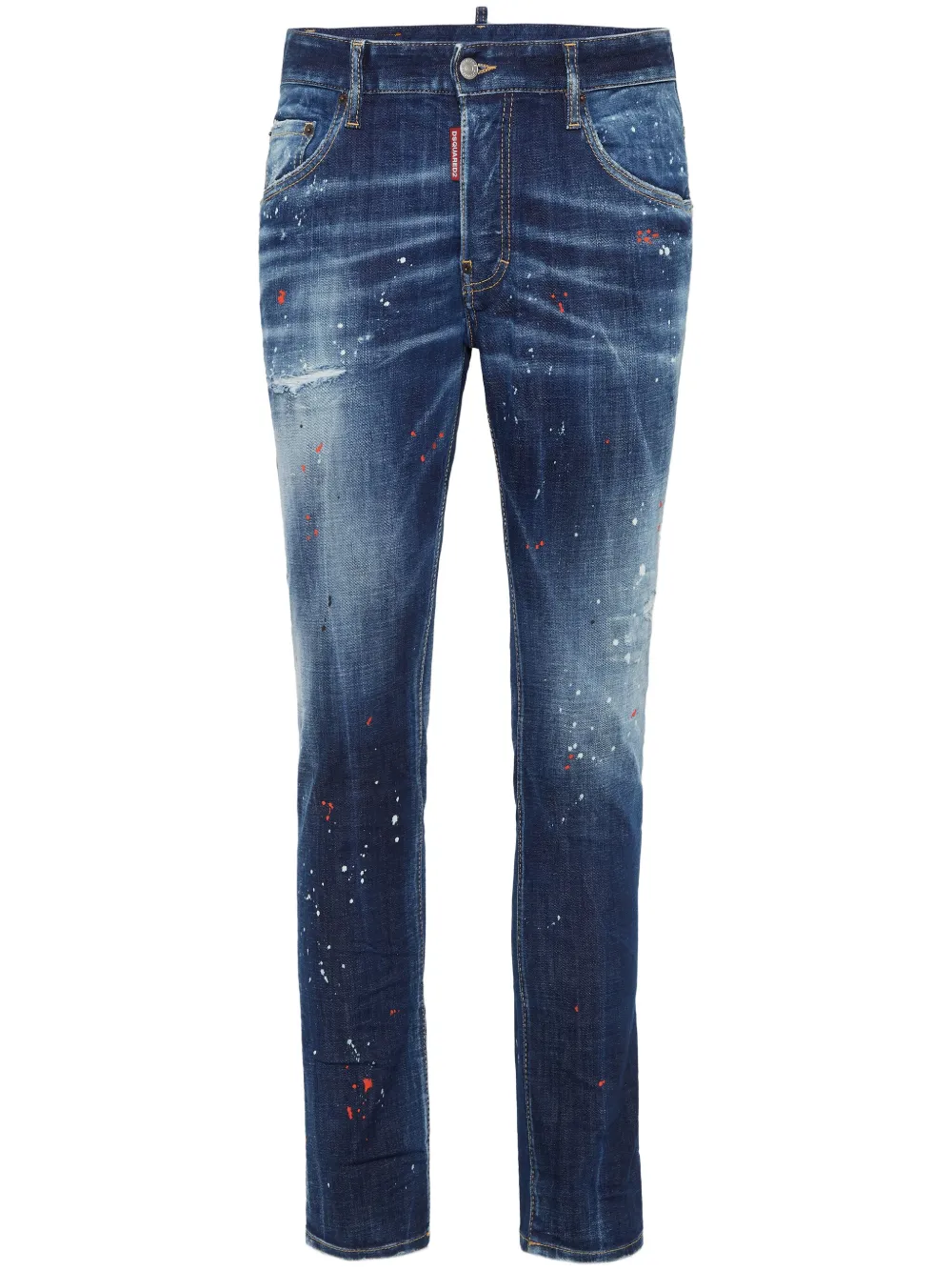 DSQUARED2 stretch-cotton skinny jeans | Blue | Image 1