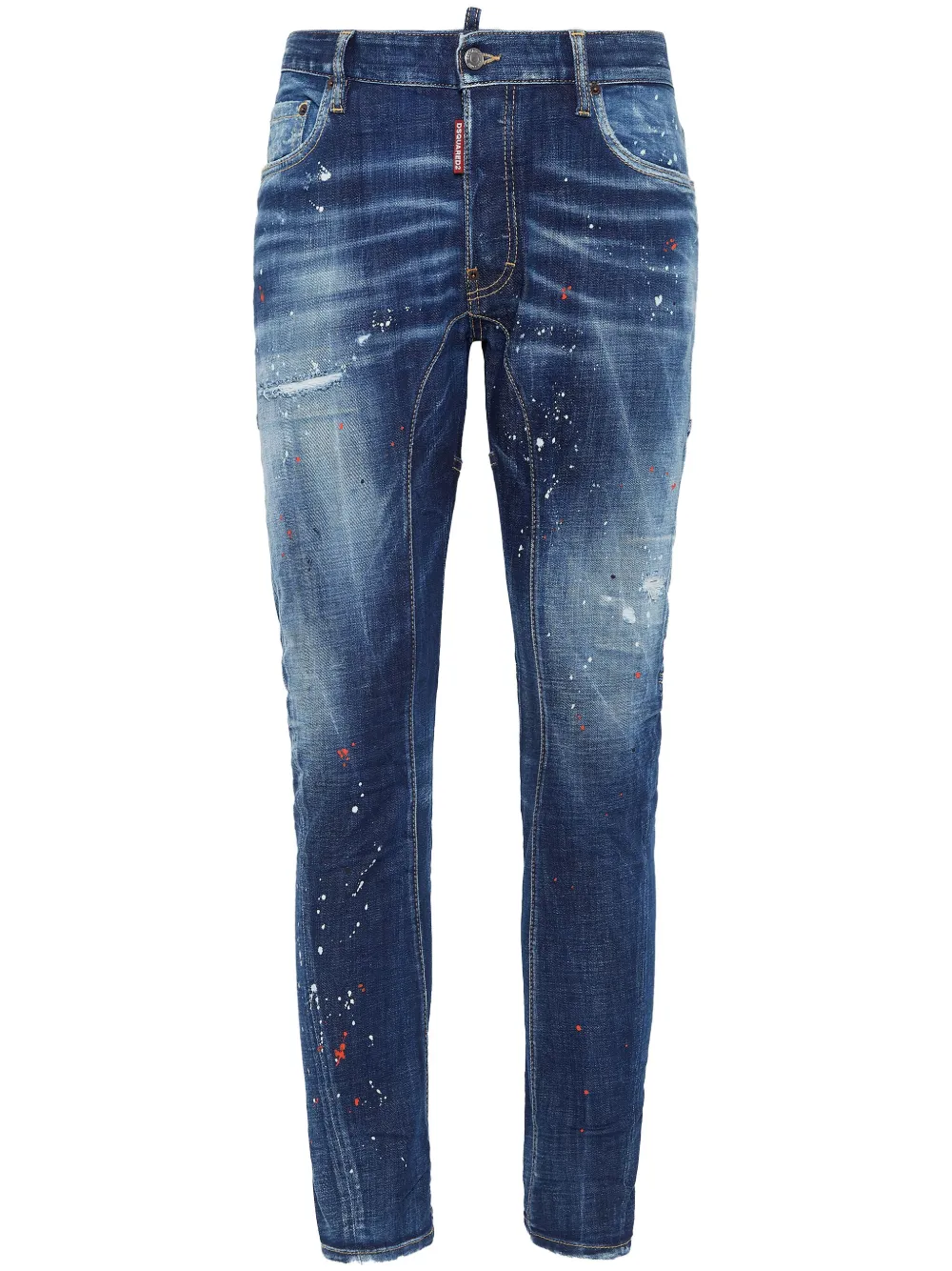 DSQUARED2 stretch-cotton skinny jeans | Blue | Image 1