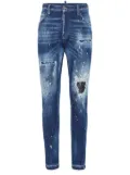 DSQUARED2 distressed slim jeans - Blue