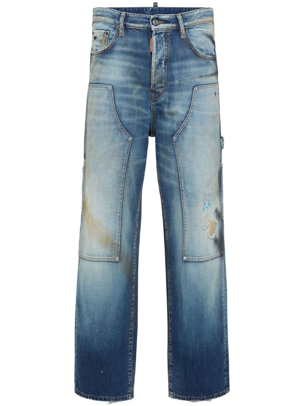 DSQUARED2 Semplice carpenter jeans - Blue