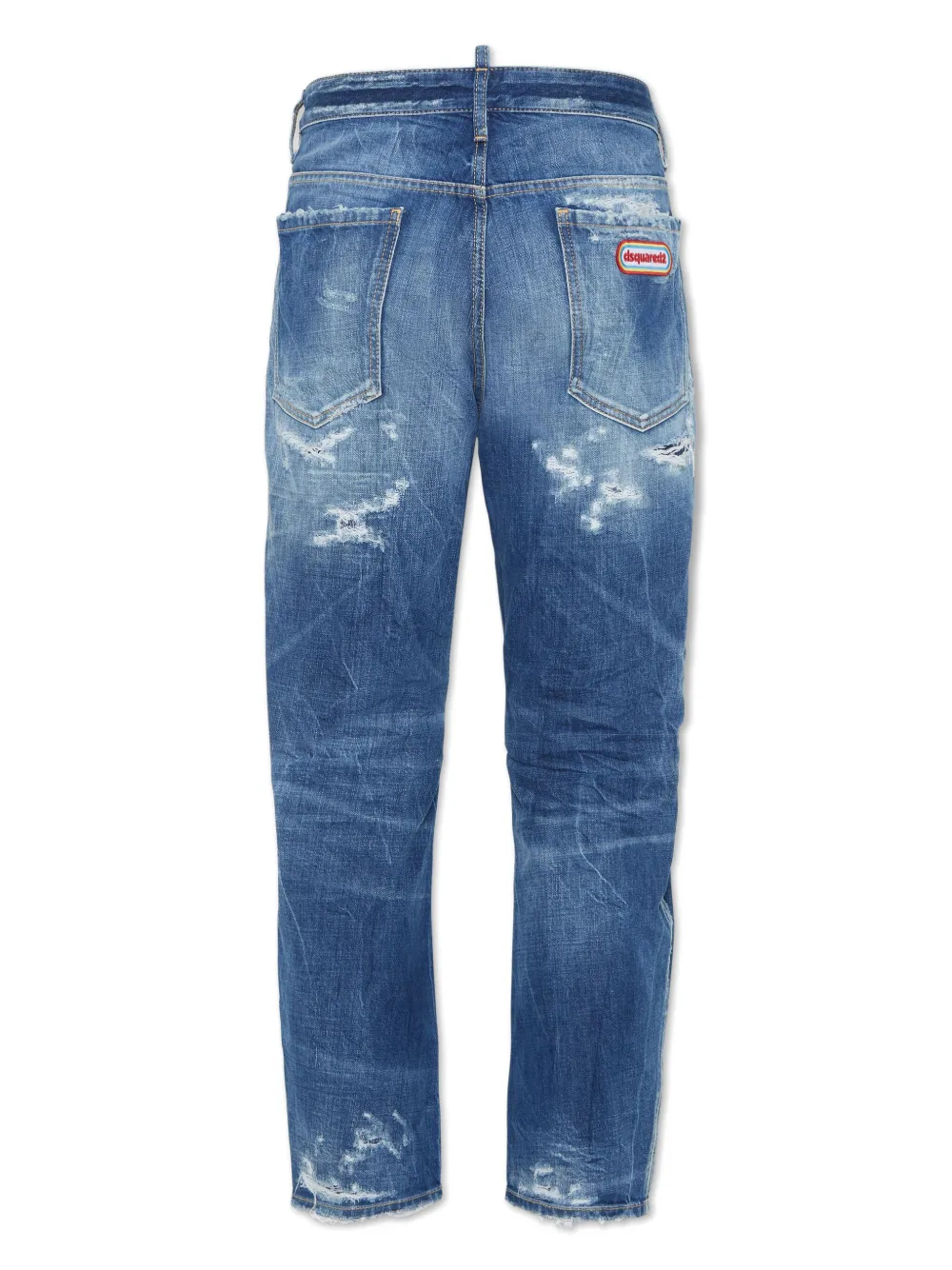 DSQUARED2 Straight jeans - Blauw